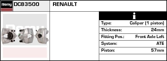 DELCO REMY Jarrusatula DC83506